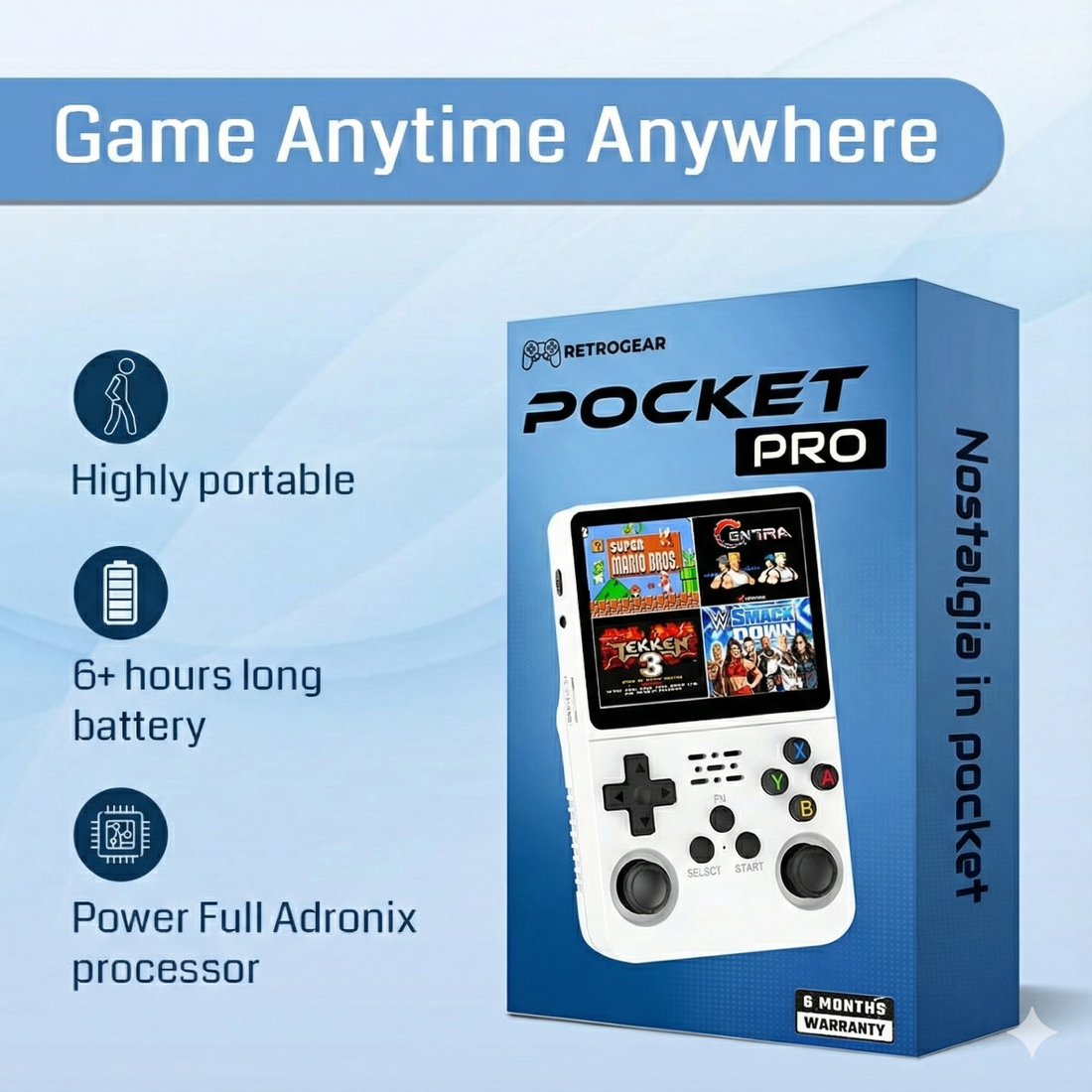Pocket Pro Game Box